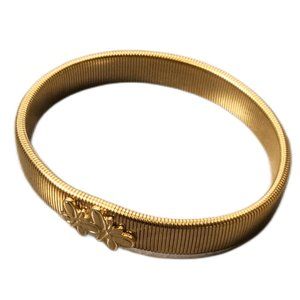 Gold coil bracelet online